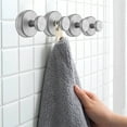 thumbnail image 4 of Fiudx Ganchos con Ventosa, Perchas de Acero Inoxidable Sin Taladro, Fáciles de Instalar, con Gran Capacidad de Carga, Organizador para Toallas, Albornoces y Abrigos, para Uso Doméstico, Baño y Cocina, 4 of 5