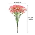 thumbnail image 3 of Flores artificiales de paniculata (Gypsophila) para decoración del hogar | Arreglos florales de seda realistas para mesas de salón | Decoración para oficinas o bodas, ideales para jarrones y ramos., 3 of 6