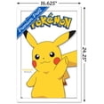 thumbnail image 3 of Pokémon - Pikachu Feature Series Wall Poster, 14.725" x 22.375" Framed, 3 of 5