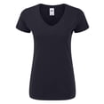 thumbnail image 1 of Fruit Of The Loom T-Shirt Iconique à Col en V pour Femmes, 1 of 3