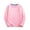 Pink, variant on Kids Pink Cotton Thin Pullover Sweatshirt T-Shirt Boys Girls Crewneck Long Sleeve Tshirts Tops Blouse Tees