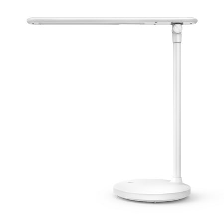 LED Desk Lamp, Eye-Caring Table Lamp, Dimmable Office Study Computer Desk Lamp, Touch Control, Memory Function, 7 Brightness Light, Foldable LED Lamp for Reading, Studying,Working, (Best Computer Brightness For Eyes)