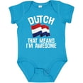 thumbnail image 3 of Inktastic Dutch Gift Pride Netherlands Flag Boys or Girls Baby Bodysuit, 3 of 5