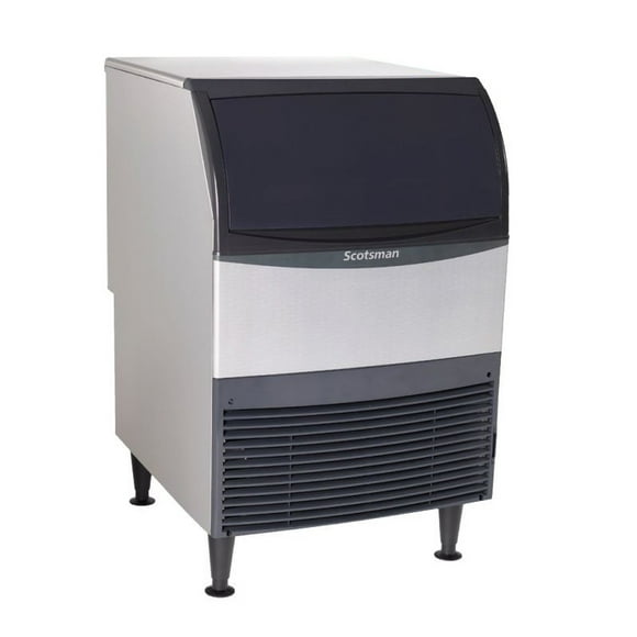 Scotsman UC2024MW-1 24"W Full Cube Undercounter Ice Machine - 230 lbs/day, Water Cooled, Gravity Drain, 115v
