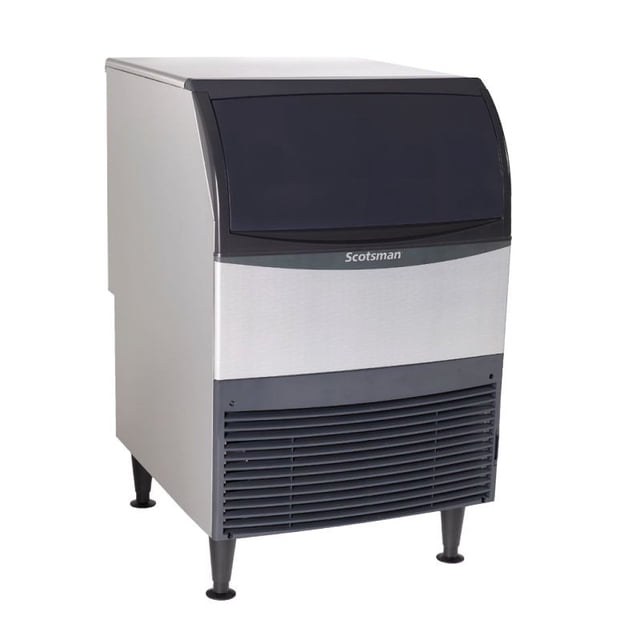 Scotsman UC2024MW-1 24"W Full Cube Undercounter Ice Machine - 230 lbs/day, Water Cooled, Gravity Drain, 115v