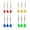 Style1, variant on BESTSKY 12Pcs Darts,Stabilized Flight Darts Metal Tip,Portable Set Dart Flights,Mixed Colors