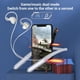 thumbnail image 4 of Auriculares Bluetooth de Metal con Sonido Envolvente, Tipo C, para Juegos, Música, Modo Dual, para Colgar en el Cuello, con Cable y Micrófono, 4 of 5