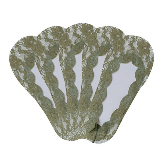 Mikilon Women's lace No Show Socks Summer Solid Color Shallow Mouth Socks Ventilate Invisible Sweat Absorbing Socks