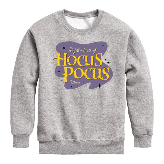 Just A Bunch Of Hocus Pocus - Youth Crewneck Fleece Sweatshirt