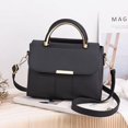 thumbnail image 1 of Leather Black Fashion Messenger Shoulder Bag Women'S Handbag, 1 of 5