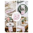 thumbnail image 4 of Cloth Napkins Set of 2 - 20x20 Inches, Pink Spring Floral Washable Reusable Table Napkins, Summer Botanical Watercolor Vintage Soft & Absortbent Dining Napkin for Party Wedding Hotel Restaurant, 4 of 8