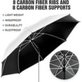 thumbnail image 4 of Parasol de Plage avec Pince, Parasols UPF50+ Réglables à 360 ° pour Chaise de Plage (Chaise Non Incluse), 4 of 10