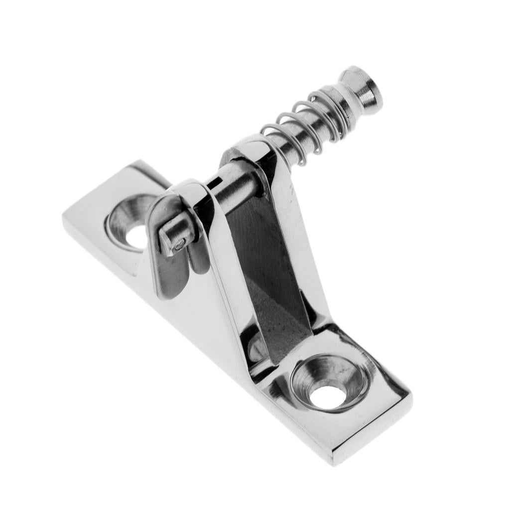 Wzmzjy 6 Pieces Boat Canopy/Cover Quick Release Pin Deck Mount Bimini Top Fittings