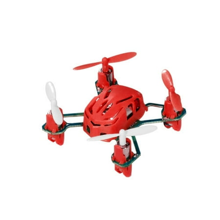 Hubsan Q4 H111 Nano Mini 4-Channel RC Quadcopter Flying Drone with 2.4GHz Radio System, Red Hubsan Q4 H111 Nano Mini 4-Channel RC Quadcopter Flying Drone with 2.4GHz Radio System, Red