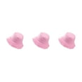 thumbnail image 1 of kurtrusly Bucket Hat Fashionable Sun Protection For Outdoor Activities Casual Comfort pink 3Set, 1 of 6