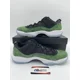 thumbnail image 2 of Ni - ke Mens Size 13 - Air Jordan 11 Retro Low Green Snakeskin Black (528895-033) NEW!, 2 of 5
