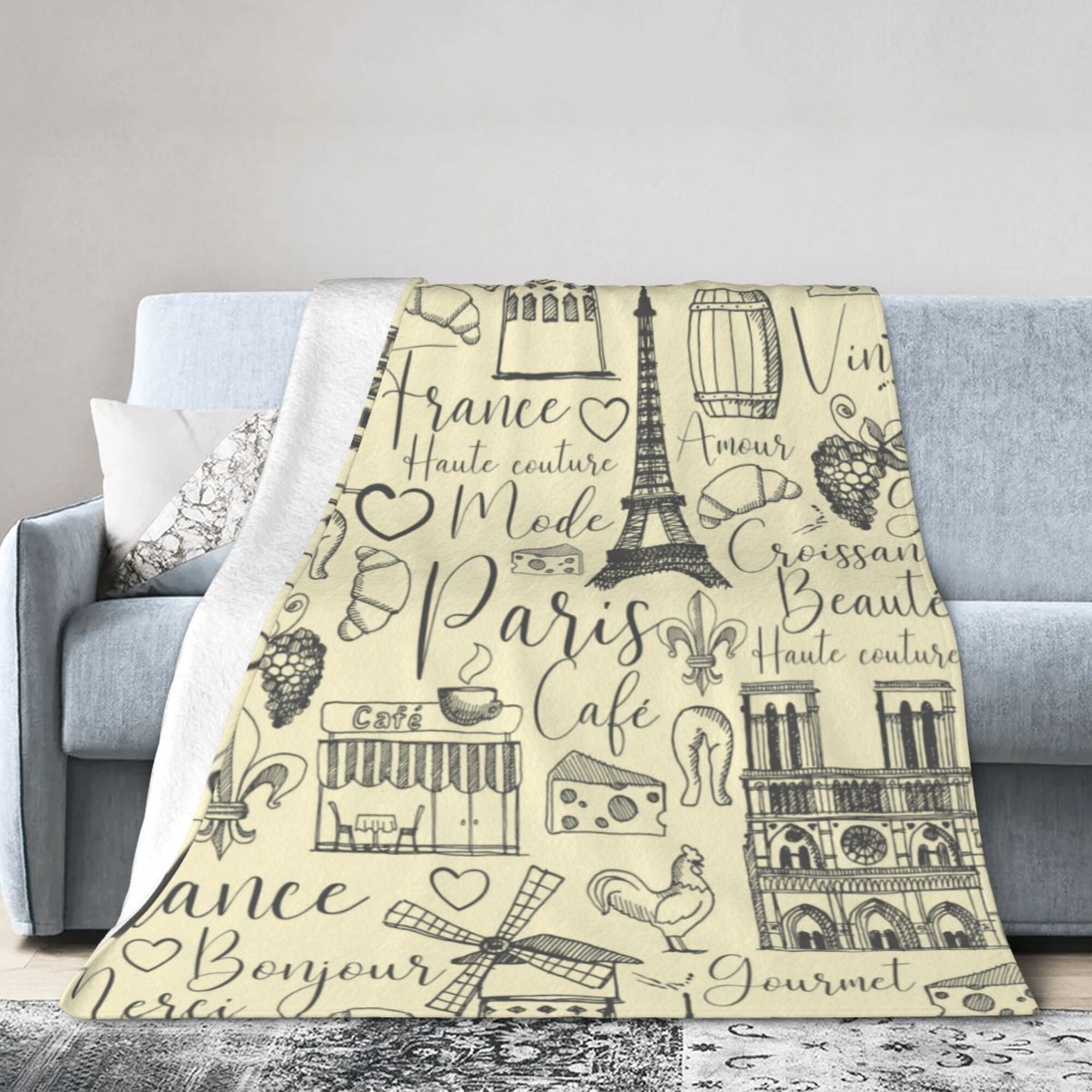 Lightweight flannel blanket sale