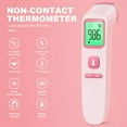 thumbnail image 2 of No-Touch Thermometer for Adults and Kids, Digital Accurate Baby Thermometer with Fever Alarm, 1 Second Fast Result, FSA HSA Eligible, Easy to use, 2 in 1 Mode Health Care Thermometer, 2 of 7