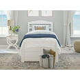 thumbnail image 6 of AFI Warren Twin Wood Platform Bed with Headboard Footboard & Twin Trundle, White, 6 of 15