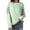 Mint Green, variant on cocolona Womens Color Block Sweatshirts Fall Crewneck Long Sleeve Shirts Fashion Pullover Tops Casual Loose Blouses