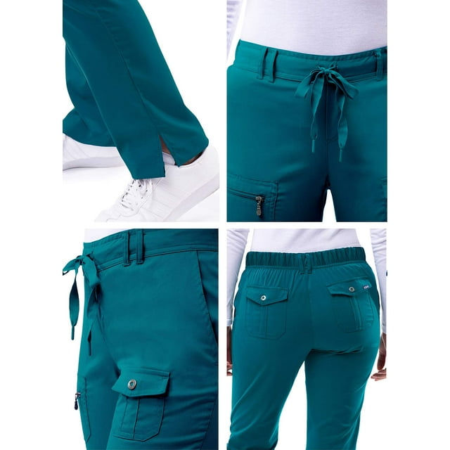 ADAR Pro Womens Slim Fit 6 Pocket Pant