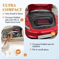 thumbnail image 3 of Beberoad Love R1 Auto-Folding Ultra Lightweight Travel Stroller for Airplane, Compact Strollers for Babies and Toddlers Aged 6-36 Months, Only 11.5 lbs, Can Combine into a Double Stroller, Red, 3 of 7