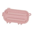 thumbnail image 2 of Soporte de tapa de silicona, base de tapa antideslizante, escurridor de platos, soporte para tabla de cortar flexible rosa, 2 of 9