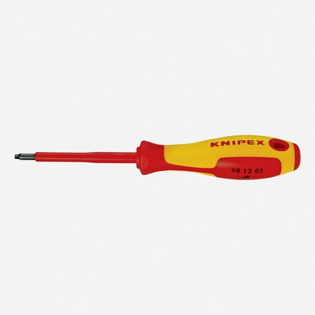 UPC: 0843221010119 | Knipex Insulated #1 Square Screwdriver
