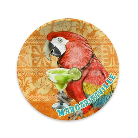 Yellow Salad Set - TarHong Parrot Batik Yellow Salad Plate