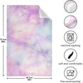 thumbnail image 5 of Mystic Glaxy Space Dish Towels Set of 6, Rainbow Sky Washable Tea Towels Dishcloths Lint-Free 18x28 Inch Fast Drying for Kitchen Restaurant Bar Clean, 5 of 7