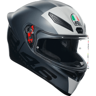 AGV K1 S Solid Street Motorcycle Helmet, Matte Black, Full-face