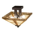 thumbnail image 5 of Meyda Tiffany 200425 Prairie Straw 4 Light 24" Wide Semi-Flush Ceiling Fixture -, 5 of 5