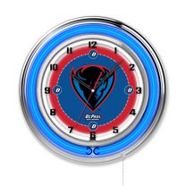 DePaul University 19" Double Neon Wall Clock