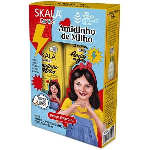 Skala Expert Corn Silk Shampoo 325ml (10.98 fl oz)  Conditioner 325ml (10.98 fl oz)