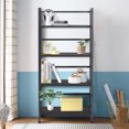 thumbnail image 3 of Costway 4-Tier Pliant Bibliothèque Étagère de Rangement Pliable en Métal Présentoir Portable Gris, 3 of 10