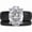 Black and Silver, variant on Oval Cut CZ Silicone Ring Set for Women, Stackable 2-Ring Set, 11×8 mm Oval Cut CZ | Patented Design - GlowStone Collection