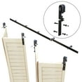 thumbnail image 2 of CCJH 6 ft, Bi-Folding Barn Barn Door Hardware Kit, 2 of 5