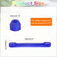 thumbnail image 2 of Uxcell 24pair Silicone Eyeglass Temple Tips Sleeve Retainer Anti-Slip Eyewear Retainers Elastic Comfort, Dark Blue, 2 of 6