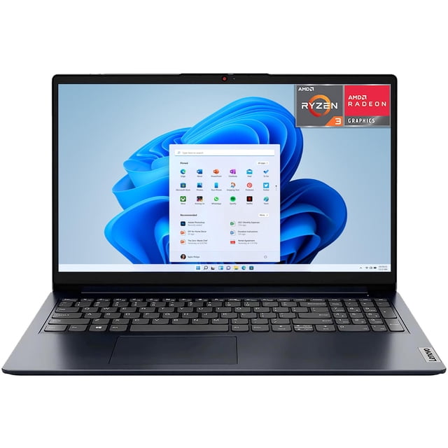 Laptop LENOVO IdeaPad 15AMN7 AMD Ryzen 3 7320U 8GB RAM 256GB SSD 15.6' Reacondicionado Azul