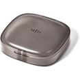 thumbnail image 1 of Transparent Slim Retainer Holder, Small Travel Night Guard Case Fits in Pocket, Stylish Retainer Case with Vent Holes, Sleek Compact Aligner Case Compatible with Invisalign (Dark Grey), 1 of 6