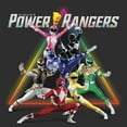 thumbnail image 2 of Men's Power Rangers Triangle Formation  Graphic Tee Charcoal X Large, 2 of 5