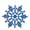 Dark blue, variant on 12pcs Large Christmas Hanging Snowflakes Decorations Outdoor - Red Big Hanging Snowflake in Different Sizes for Winter Decoration Indoor Outdoor Christmas Tree Holiday Decor