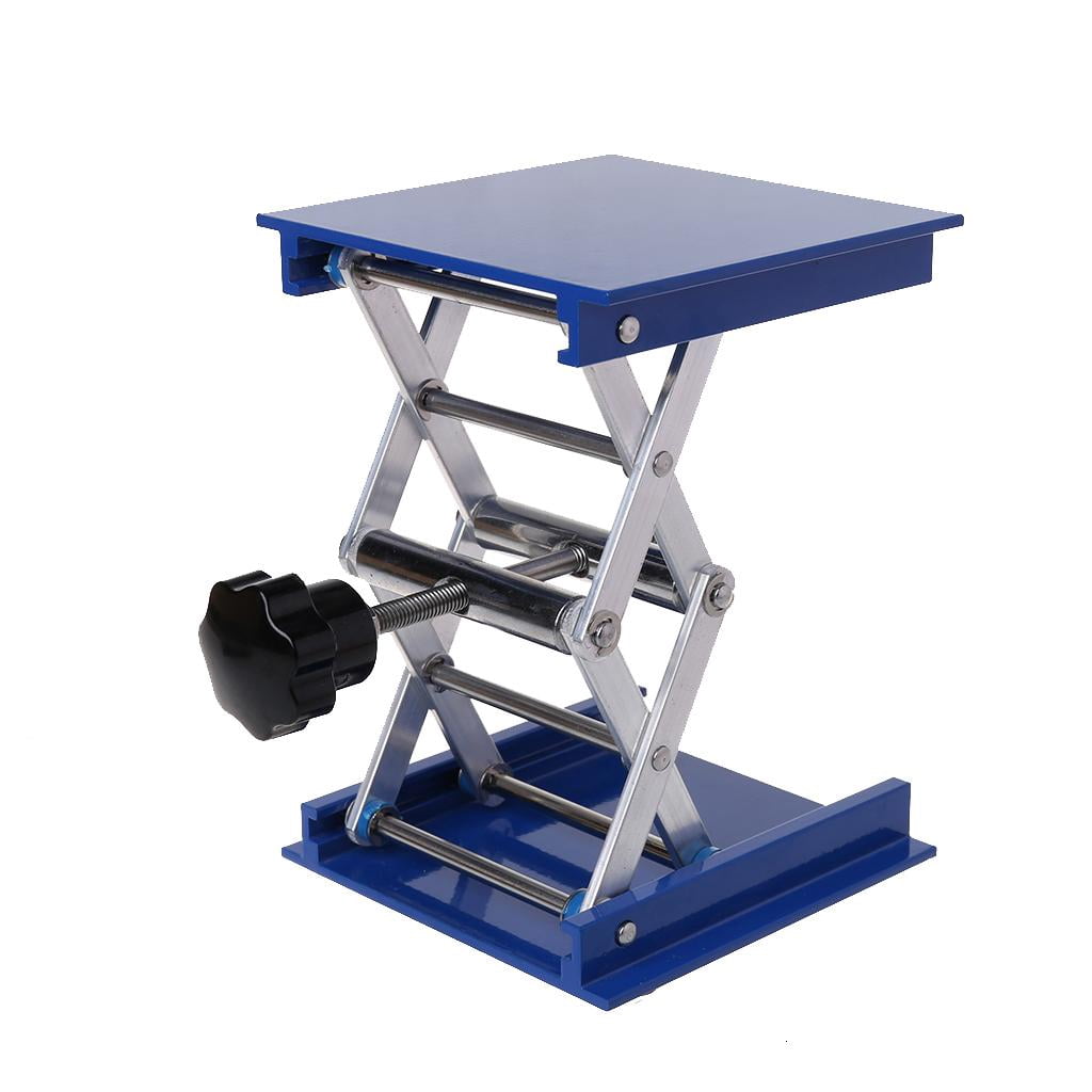 4"" Aluminum Router Lift Table Woodworking Engraving Lab Lifting Stand Rack