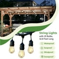 thumbnail image 5 of LZBEITEM 13'x6.5' Hardtop Grill Gazebo,  Outdoor BBQ Gazebo Canopy Tent with 2 Side Shelves, LED Light & Galvanized Steel Roof for Lawn, Garden, Deck, 5 of 13