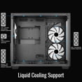 thumbnail image 4 of Gabinete AEROCOOL Dryft V2 Negro RGB ATX S/Fuente Cristal, 4 of 4