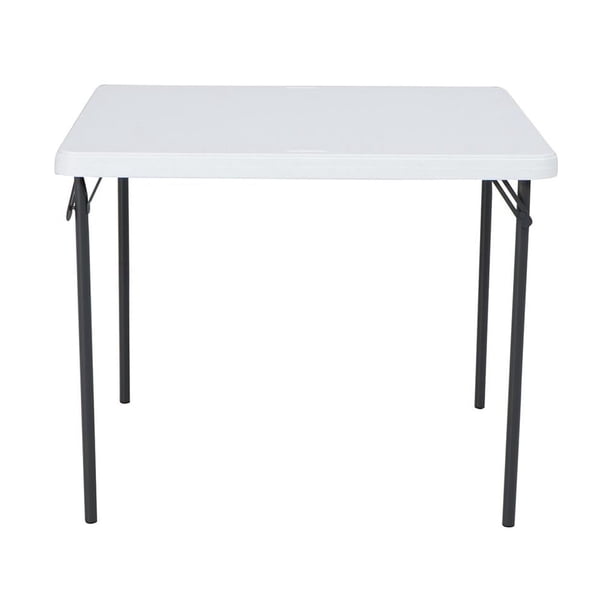Lifetime 37 inch Square Folding Table, Indoor/Outdoor Commercial
