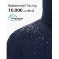thumbnail image 6 of Wantdo Men's Big and Tall Winter Coat Recycled Waterproof Insulated Puffer Jacket Hooded Winter Clothes Navy 2XL, 6 of 9