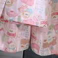 thumbnail image 5 of felwors Big Girls Pajamas Cute Short Sleeve & Pants 2-Piece PJ Set(Purple,7-8 Years), 5 of 5