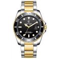thumbnail image 2 of Reloj MASTOP para hombre, plata y oro, acero inoxidable, cua, 2 of 3