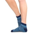 thumbnail image 6 of TeeHee Flip Flop Big Toe Cotton Socks 3-Pairs Pack (Mini Stripe), 6 of 6